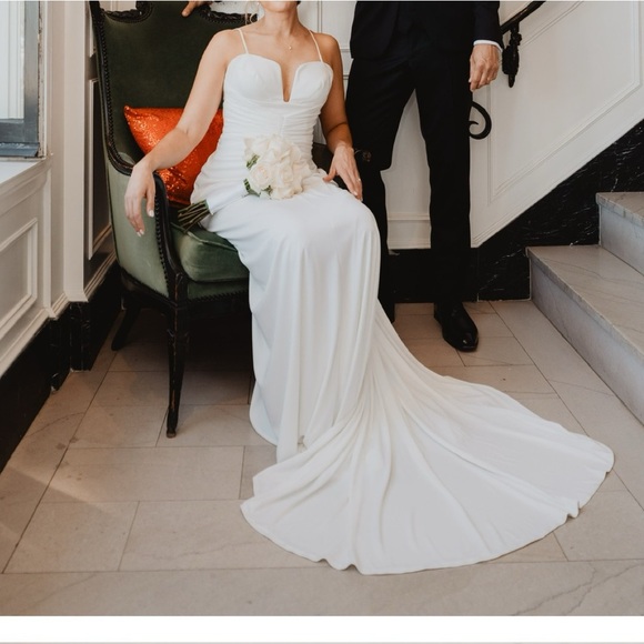 Anthropologie wedding dress - Picture 2 of 8